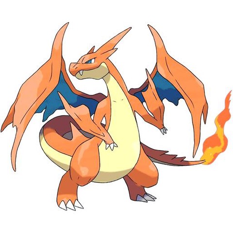 怎么画神奇宝贝喷火龙[图2]