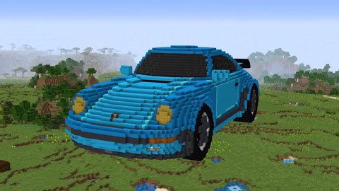 我的世界如何制作汽车