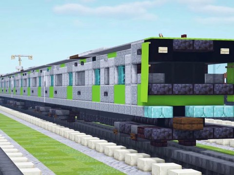 我的世界的火车怎么做