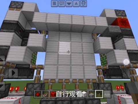 我的世界活动门怎么做