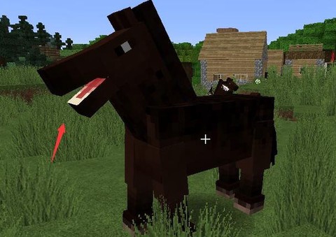 我的世界马怎么吃东西